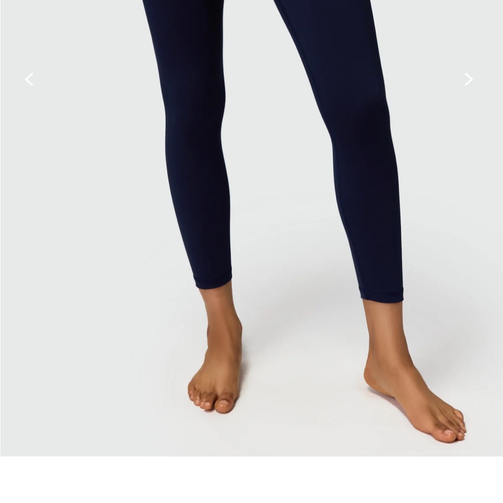 Spiritual Gangster XS navy Everly cinched waist leggings NWOT